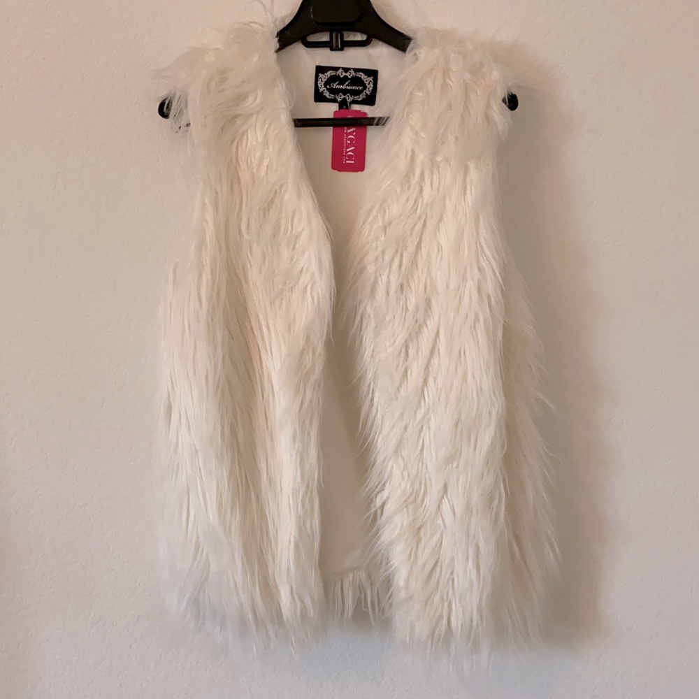 Ivory Fur Vest
